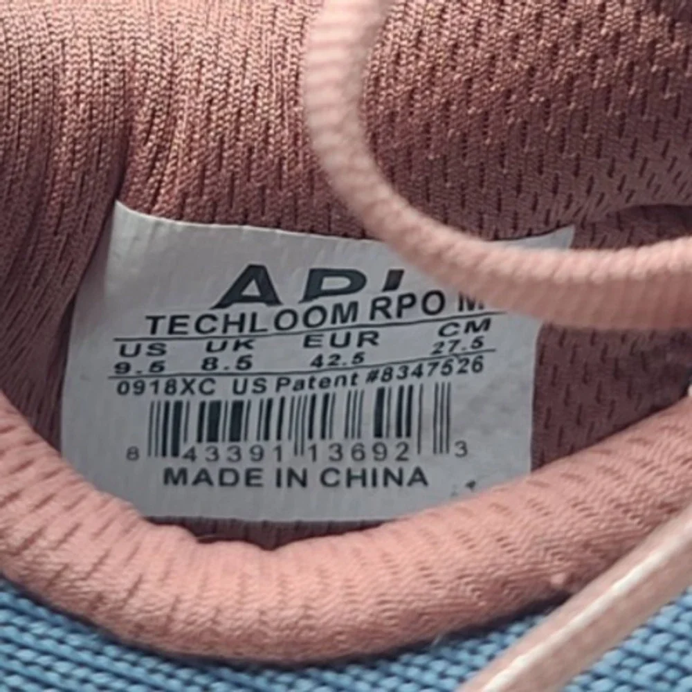 APL Athletic Propulsion Labs Womens 9.5 Sneakers Shoes Pink Blue Lace Mesh New